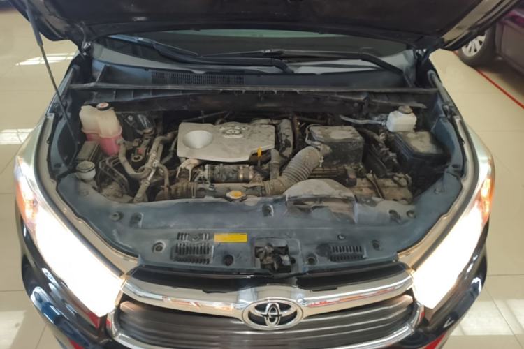 Used Toyota Highlander 2015 2.0T Four-Wheel Drive Luxury Edition 7-Seater Engine Bay