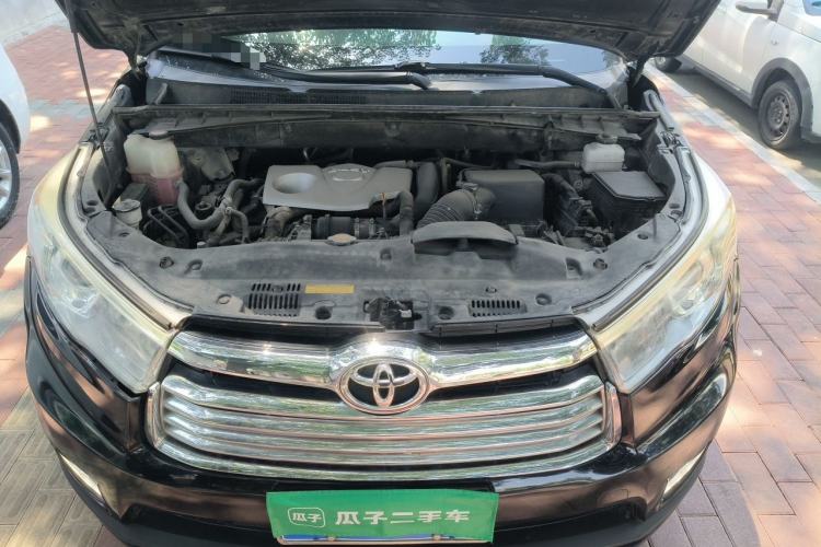 Used Toyota Highlander 2015 2.0T Four-Wheel Drive Luxury Edition 7-Seater Engine Bay