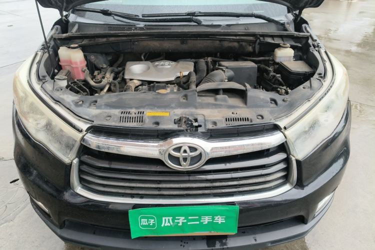 Used Toyota Highlander 2015 2.0T Four-Wheel Drive Luxury Edition 7-Seater Engine Bay