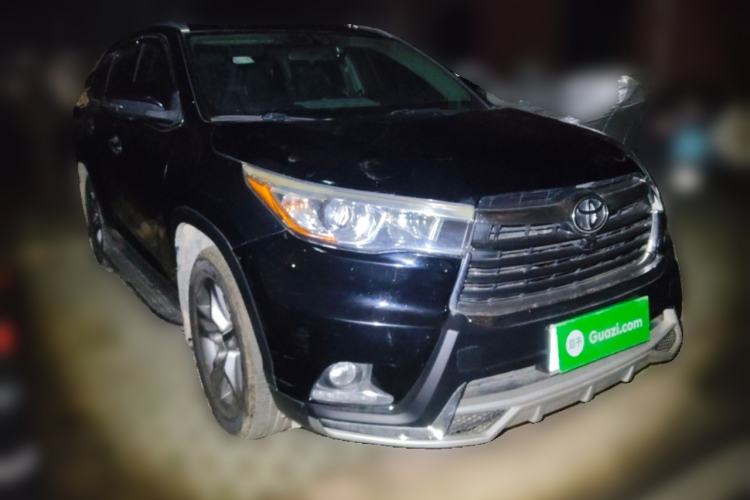 Used Toyota Highlander 2015 2.0T Four-Wheel Drive Luxury Edition 7-Seater Exterior 2