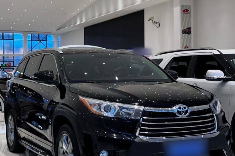 Used Toyota Highlander 2015 2.0T Four-Wheel Drive Luxury Edition 7-Seater Exterior 2