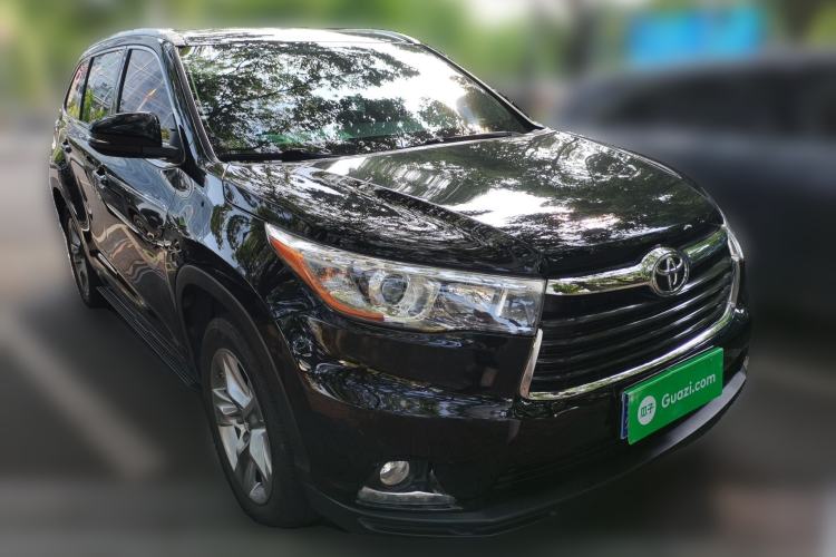 Used Toyota Highlander 2015 2.0T Four-Wheel Drive Luxury Edition 7-Seater Exterior 2