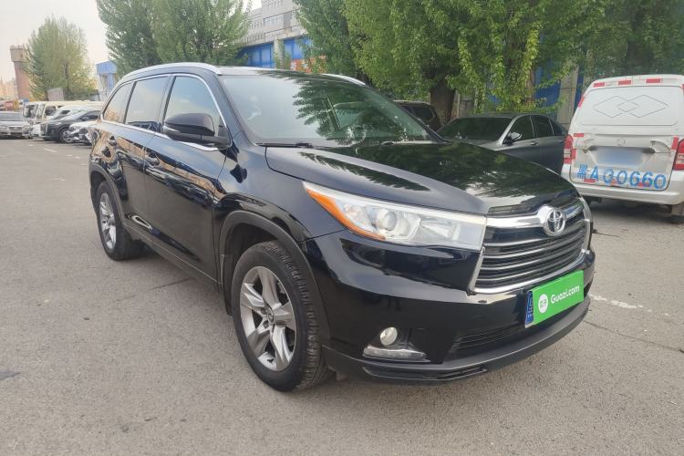Used Toyota Highlander 2015 2.0T Four-Wheel Drive Luxury Edition 7-Seater Exterior 3