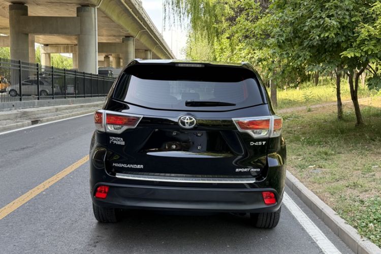Used Toyota Highlander 2015 2.0T Four-Wheel Drive Luxury Edition 7-Seater Exterior 4
