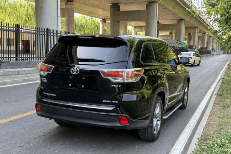 Used Toyota Highlander 2015 2.0T Four-Wheel Drive Luxury Edition 7-Seater Exterior 5