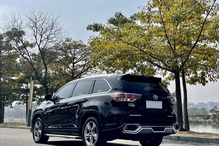 Used Toyota Highlander 2015 2.0T Four-Wheel Drive Luxury Edition 7-Seater Exterior 8