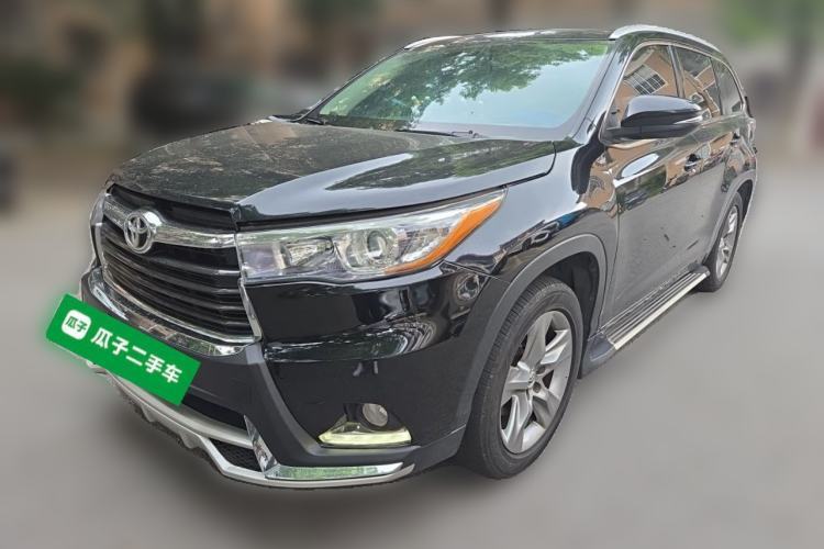Used Toyota Highlander 2015 2.0T Four-Wheel Drive Luxury Edition 7-Seater Guazi used car, China used car export, Used car for sale, Used cars, Cheapest cars for sale