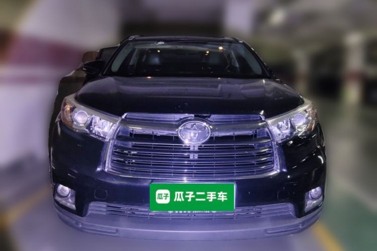 Used Toyota Highlander 2015 2.0T Four-Wheel Drive Luxury Edition 7-Seater Front
