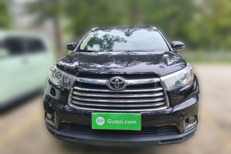 Used Toyota Highlander 2015 2.0T Four-Wheel Drive Luxury Edition 7-Seater Front