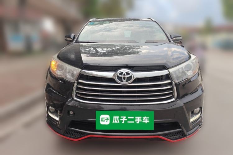Used Toyota Highlander 2015 2.0T Four-Wheel Drive Luxury Edition 7-Seater Front