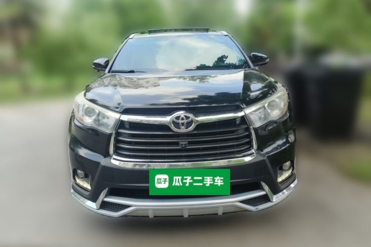Used Toyota Highlander 2015 2.0T Four-Wheel Drive Luxury Edition 7-Seater Front