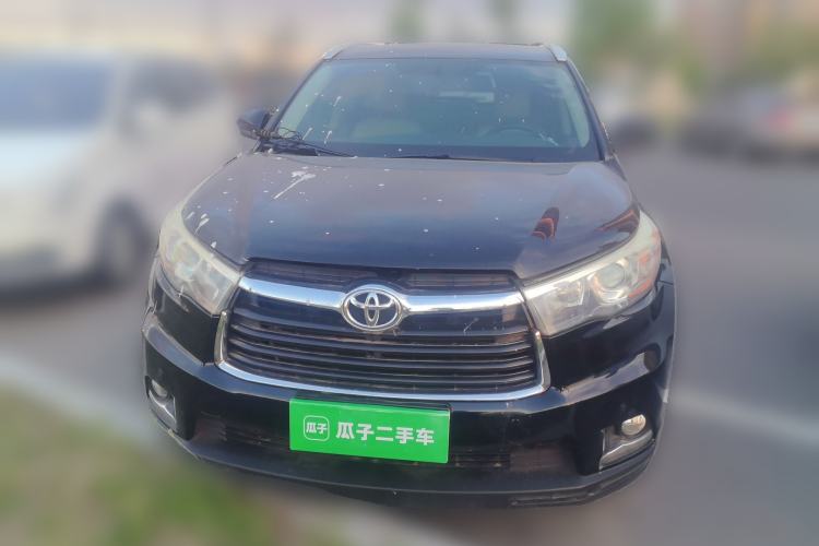 Used Toyota Highlander 2015 2.0T Four-Wheel Drive Elite Edition 7-Seater Front