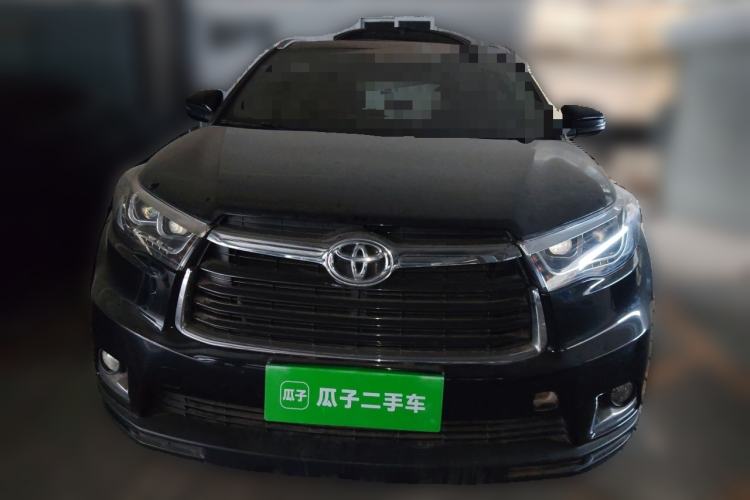 Used Toyota Highlander 2015 2.0T Four-Wheel Drive Luxury Edition 7-Seater Front