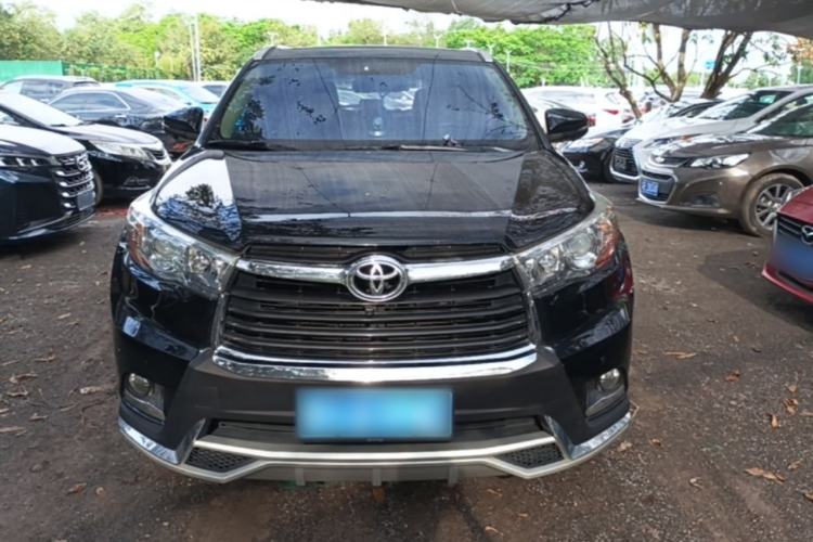 Used Toyota Highlander 2015 2.0T Four-Wheel Drive Luxury Edition 7-Seater Front