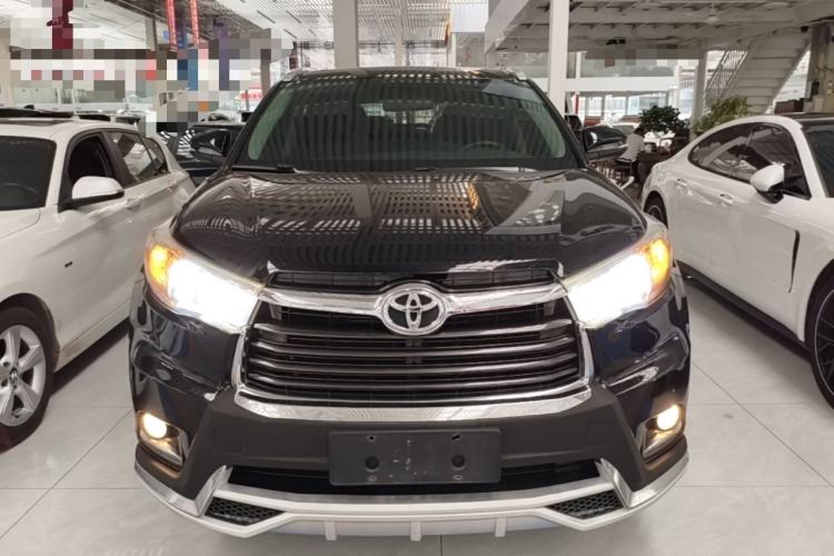 Used Toyota Highlander 2015 2.0T Four-Wheel Drive Luxury Edition 7-Seater Front