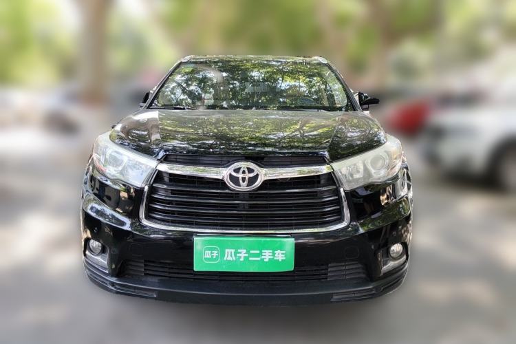 Used Toyota Highlander 2015 2.0T Four-Wheel Drive Luxury Edition 7-Seater Front