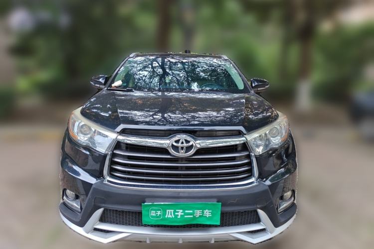 Used Toyota Highlander 2015 2.0T Four-Wheel Drive Luxury Edition 7-Seater Front