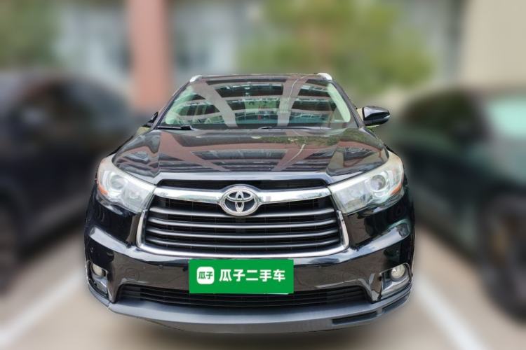 Used Toyota Highlander 2015 2.0T Four-Wheel Drive Elite Edition 7-Seater Front