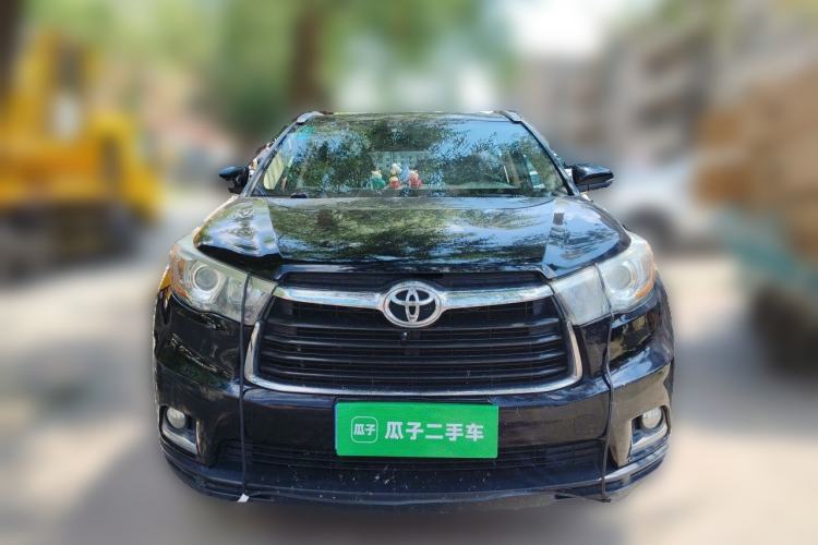 Used Toyota Highlander 2015 2.0T Four-Wheel Drive Elite Edition 7-Seater Front