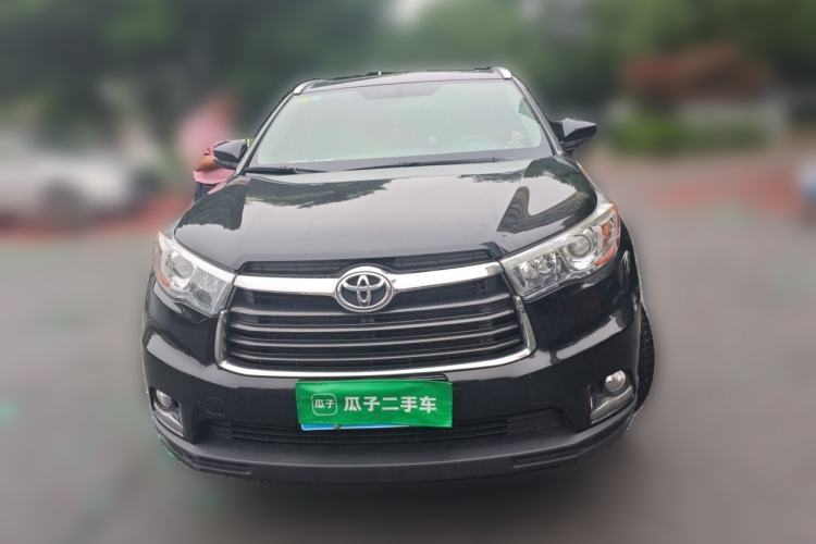 Used Toyota Highlander 2015 2.0T Four-Wheel Drive Luxury Edition 7-Seater Front