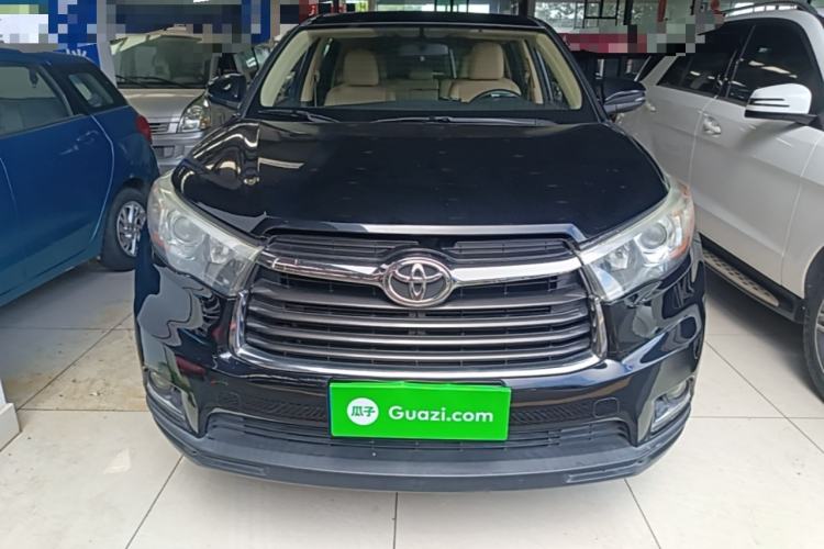 Used Toyota Highlander 2015 2.0T Four-Wheel Drive Elite Edition 7-Seater Front