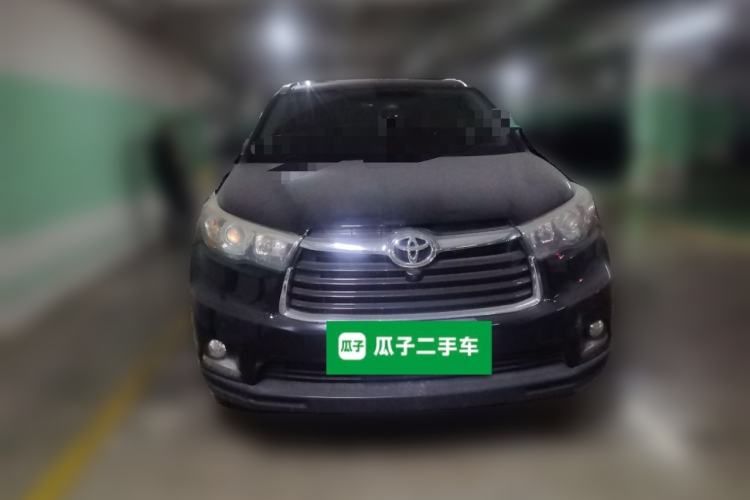 Used Toyota Highlander 2015 2.0T Four-Wheel Drive Luxury Edition 7-Seater Front