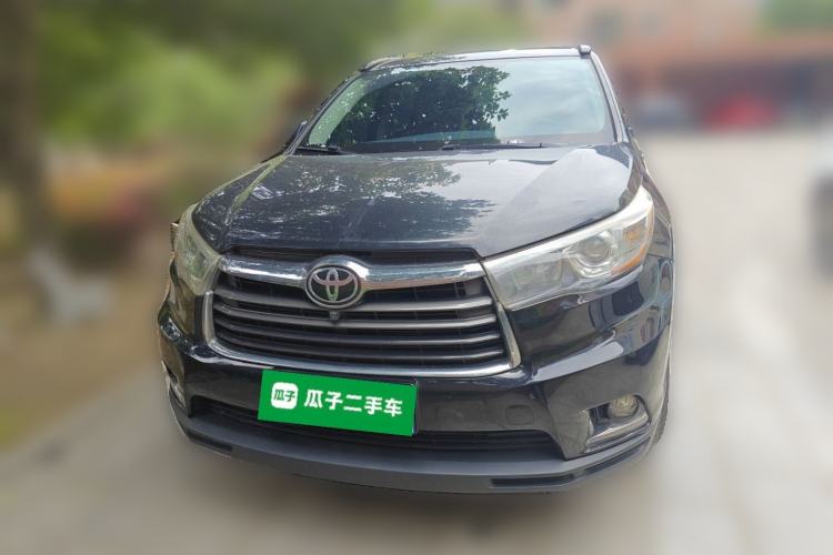 Used Toyota Highlander 2015 2.0T Four-Wheel Drive Elite Edition 7-Seater Front