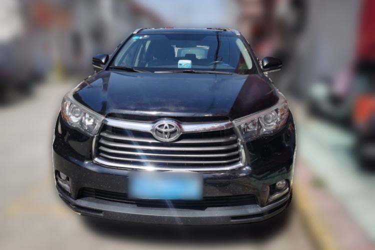 Used Toyota Highlander 2015 2.0T Four-Wheel Drive Luxury Edition 7-Seater Front