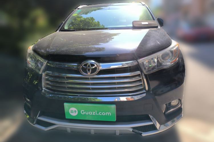 Used Toyota Highlander 2015 2.0T Four-Wheel Drive Luxury Edition 7-Seater Front