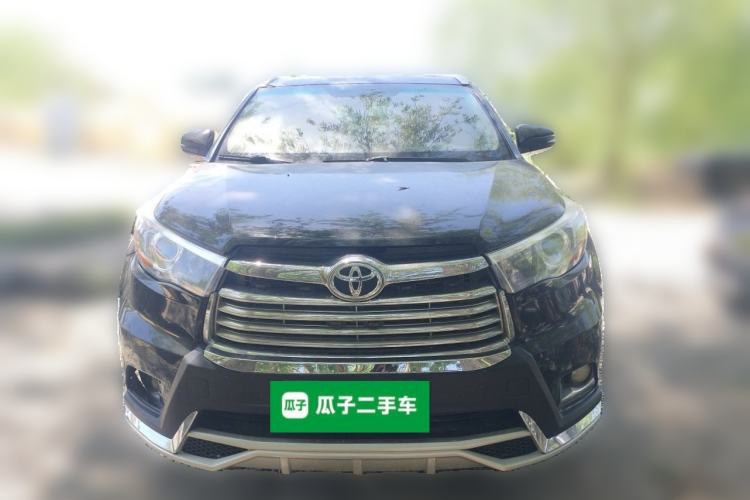 Used Toyota Highlander 2015 2.0T Four-Wheel Drive Luxury Edition 7-Seater Front