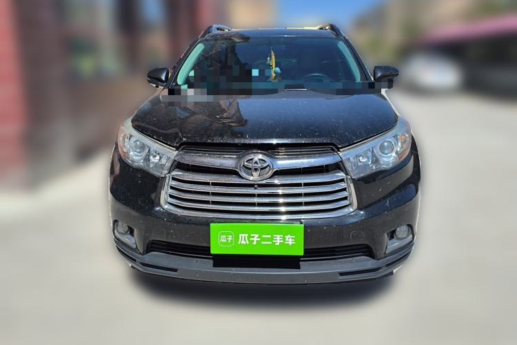 Used Toyota Highlander 2015 2.0T Four-Wheel Drive Elite Edition 7-Seater Front
