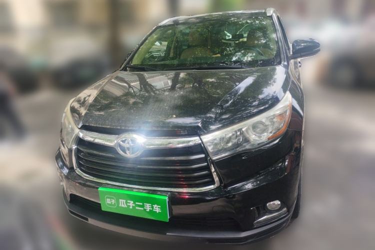 Used Toyota Highlander 2015 2.0T Four-Wheel Drive Luxury Edition 7-Seater Front