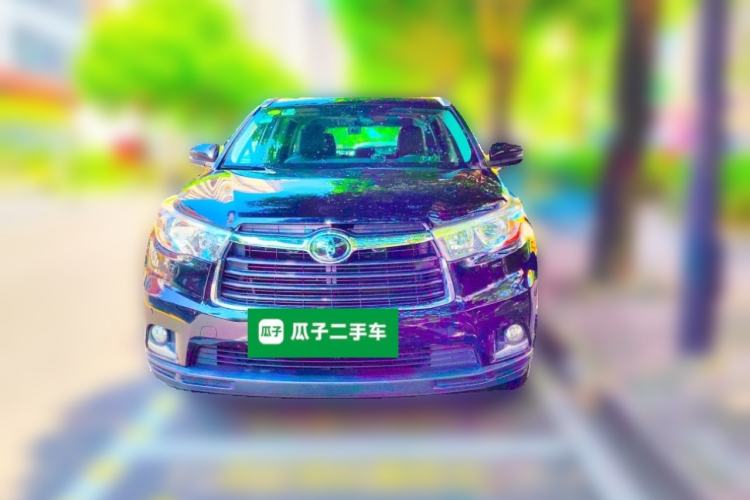 Used Toyota Highlander 2015 2.0T Four-Wheel Drive Ultimate Edition 7-Seater Front