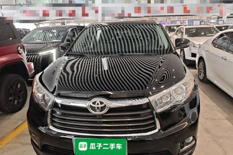Used Toyota Highlander 2015 2.0T Four-Wheel Drive Luxury Edition 7-Seater Front