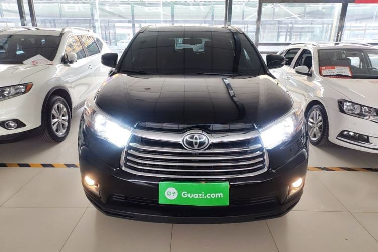 Used Toyota Highlander 2015 2.0T Four-Wheel Drive Ultimate Edition 7-Seater Front