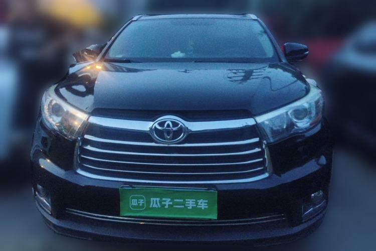 Used Toyota Highlander 2015 2.0T Four-Wheel Drive Luxury Navigation Version with 7 Seats Front