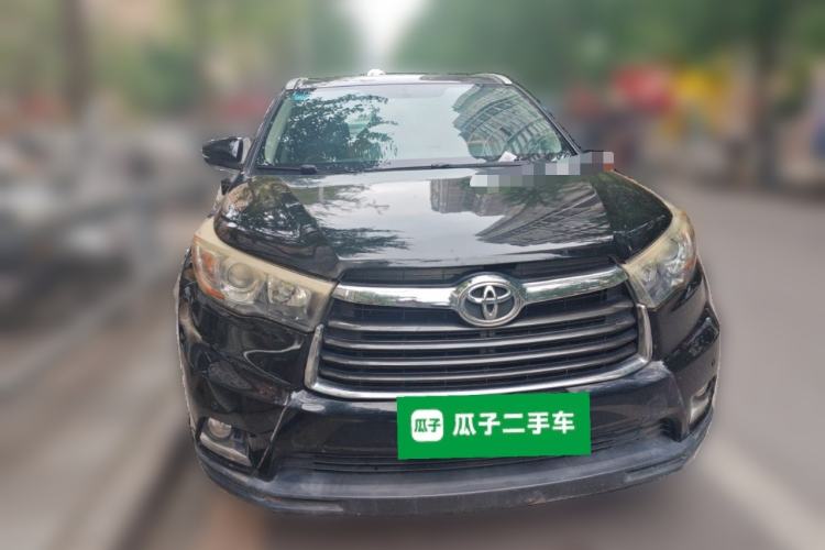 Used Toyota Highlander 2015 2.0T Four-Wheel Drive Luxury Edition 7-Seater Front