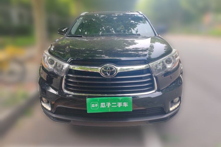 Used Toyota Highlander 2015 2.0T Four-Wheel Drive Ultimate Edition 7-Seater Front