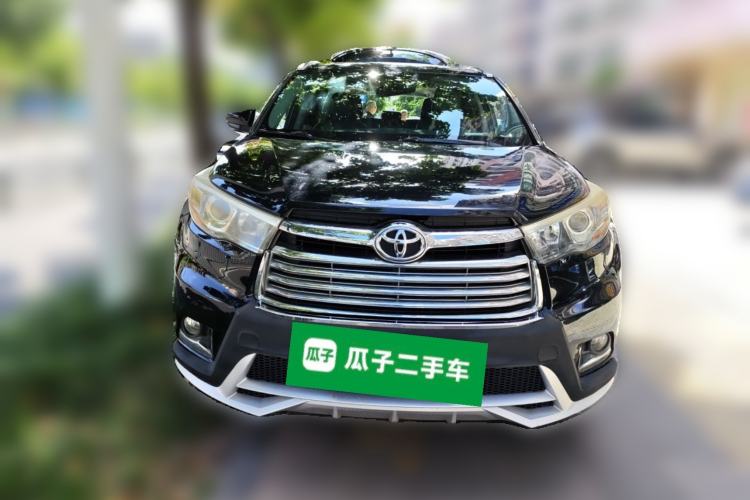 Used Toyota Highlander 2015 2.0T Four-Wheel Drive Luxury Edition 7-Seater Front
