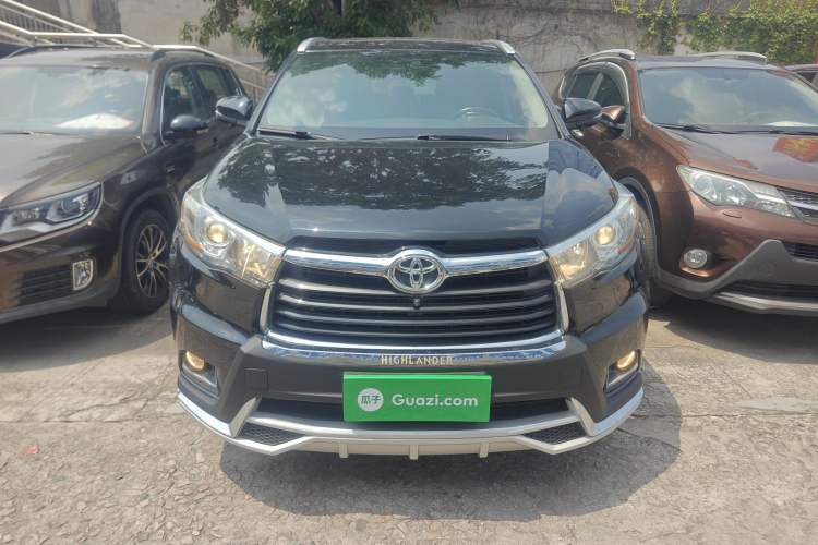 Used Toyota Highlander 2015 2.0T Four-Wheel Drive Luxury Edition 7-Seater Front