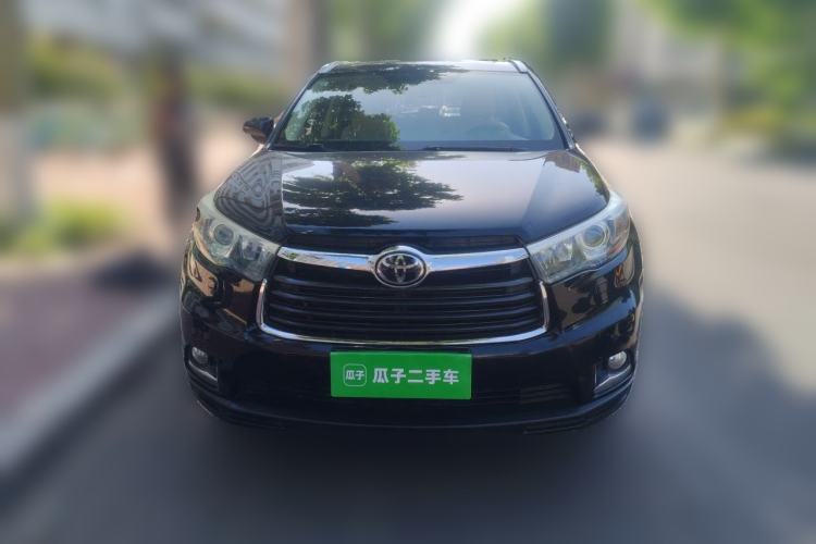 Used Toyota Highlander 2015 2.0T Four-Wheel Drive Ultimate Edition 7-Seater Front