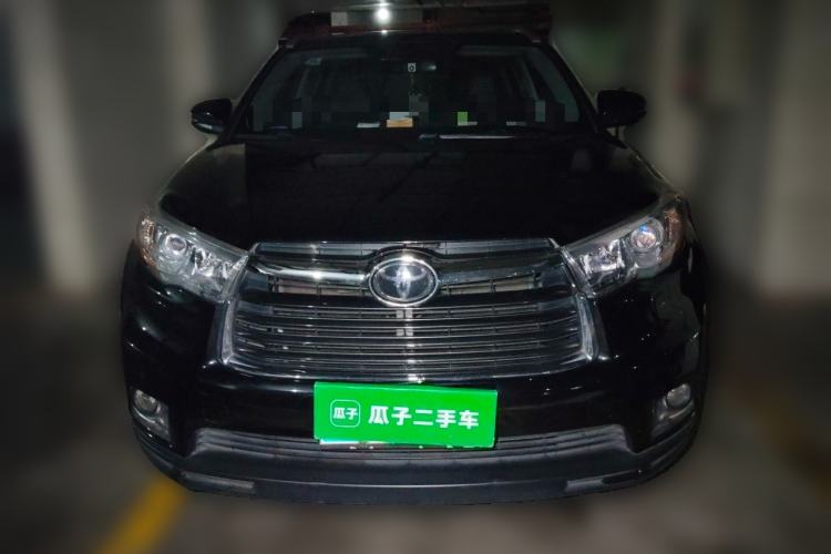 Used Toyota Highlander 2015 2.0T Four-Wheel Drive Ultimate Edition 7-Seater Front
