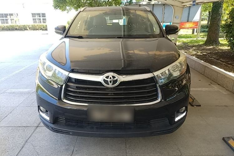 Used Toyota Highlander 2015 2.0T Four-Wheel Drive Luxury Edition 7-Seater Front