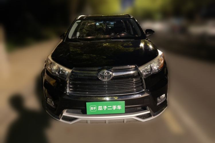 Used Toyota Highlander 2015 2.0T Four-Wheel Drive Luxury Edition 7-Seater Front