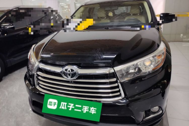 Used Toyota Highlander 2015 2.0T Four-Wheel Drive Elite Edition 7-Seater Front