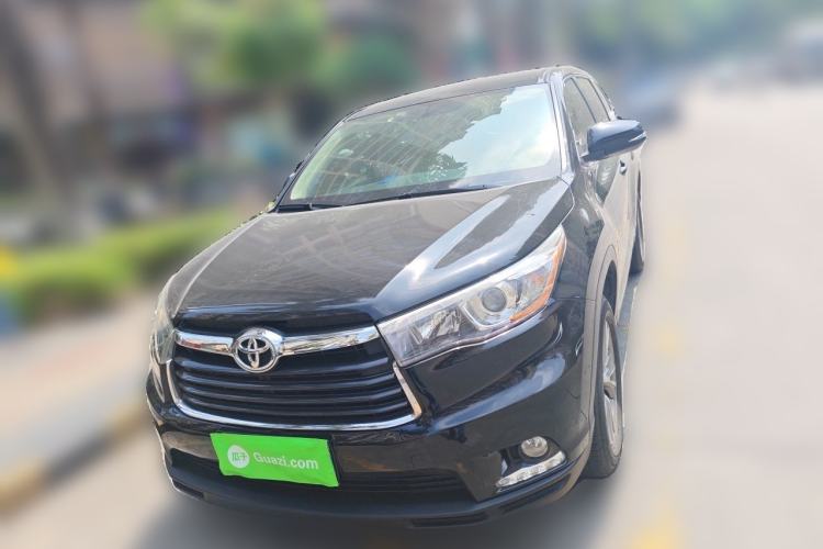 Used Toyota Highlander 2015 2.0T Four-Wheel Drive Elite Edition 7-Seater Front