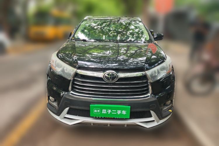 Used Toyota Highlander 2015 2.0T Four-Wheel Drive Ultimate Edition 7-Seater Front