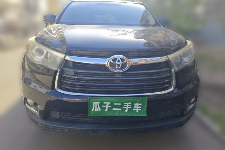 Used Toyota Highlander 2015 2.0T Four-Wheel Drive Luxury Edition 7-Seater Front