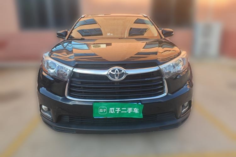 Used Toyota Highlander 2015 2.0T Four-Wheel Drive Elite Edition 7-Seater Front
