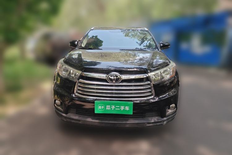 Used Toyota Highlander 2015 2.0T Four-Wheel Drive Ultimate Edition 7-Seater Front